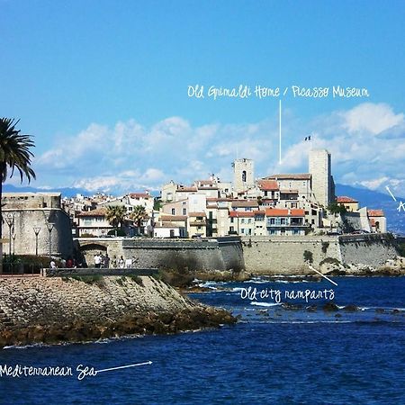 2 Bedroom Modern Apartment In Antibes With Sea View Ngoại thất bức ảnh